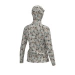 Additional picture of Local Girl Outfitters Hemlock Hoodie FOREST CAMO FLORA Ladies X-SMALL
