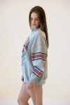 Additional picture of South Carolina Gamecocks Langford Multimedia OS Fleece Crew X-SMALL