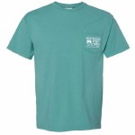 Additional picture of Southern Fried Cotton Surf Fishing T-Shirt SMALL