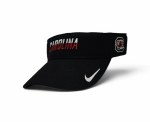 Additional picture of South Carolina Gamecocks Ace Visor BLACK