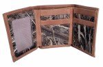 Additional picture of South Carolina Gamecocks Men's Nylon/Leather Real Tree Camo Tri-Fold Wallet