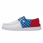 Additional picture of Hey Dude Men's Wally Sox TRI AMERICAN PRIDE Size 10