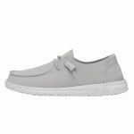 Additional picture of Hey Dude Ladies Wendy Slub Canvas LIGHT GREY  Size 8