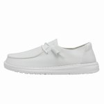 Additional picture of Hey Dude Ladies Wendy Slub Canvas CANVAS WHITE Size 5