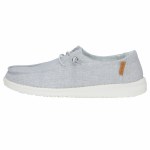 Additional picture of Hey Dude Ladies Wendy Chambray LIGHT GREY LADIES L6