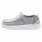 Additional picture of Hey Dude Ladies Wendy Rise GREY LINES Ladies 5