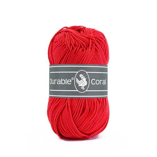 Durable Coral Cotton 0318 Red