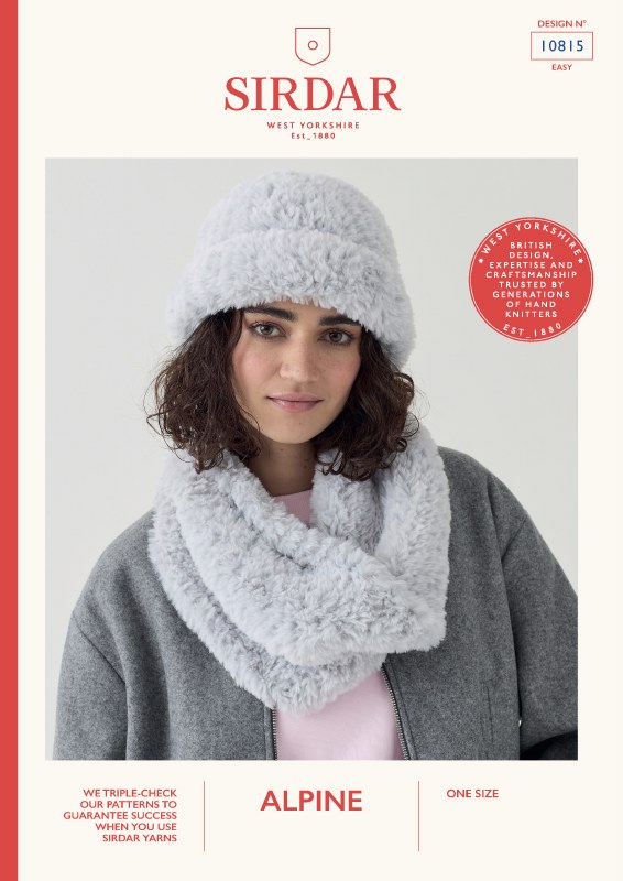 Sirdar 10815 Hat/Snood Alpine
