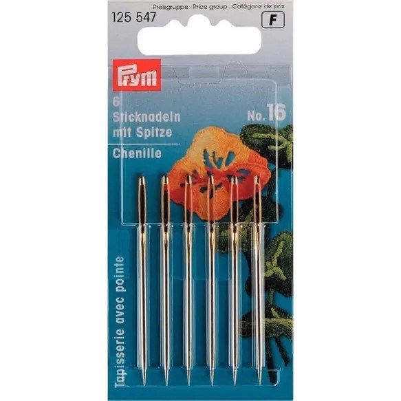 Prym Chenille Needles 1.6x55mm