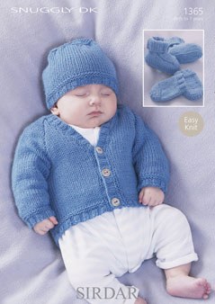 Sirdar 1365 Snuggly Baby Cardi