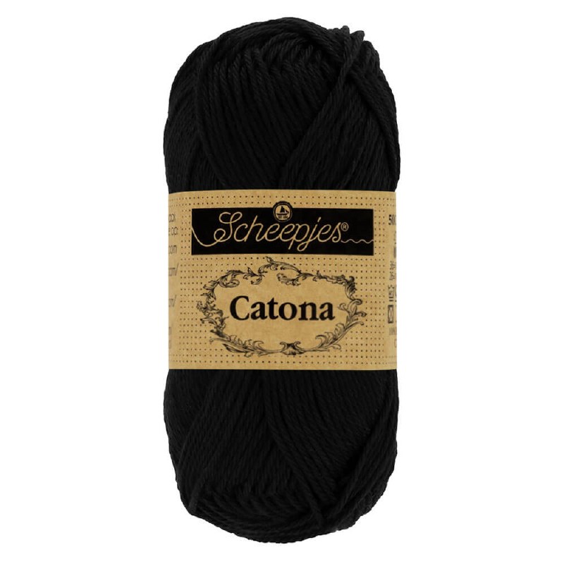 Scheepjes Catona 10g 110 Black