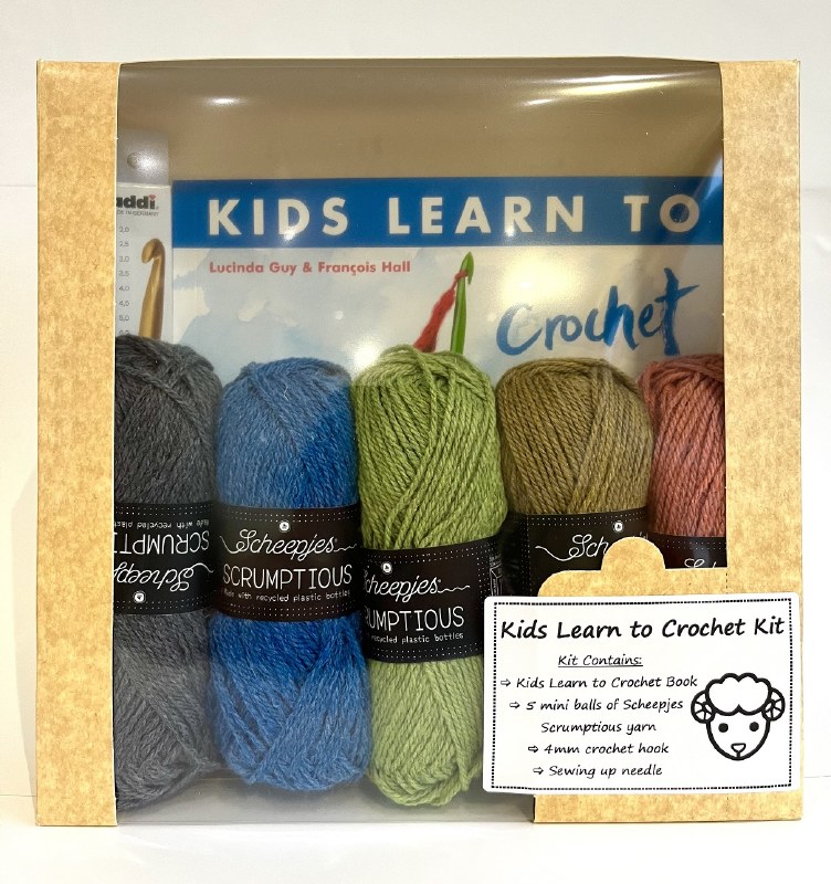 Kids Learn to Crochet Kit