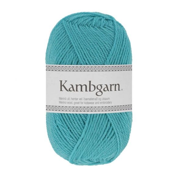 Lopi Kambgarn 1216 Blue