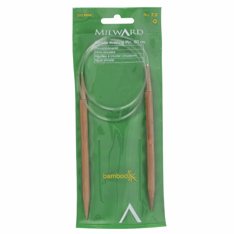 Milward Bamboo Circ 80cmx7mm