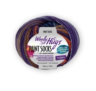 Woolly Hugs Paint Socks 212