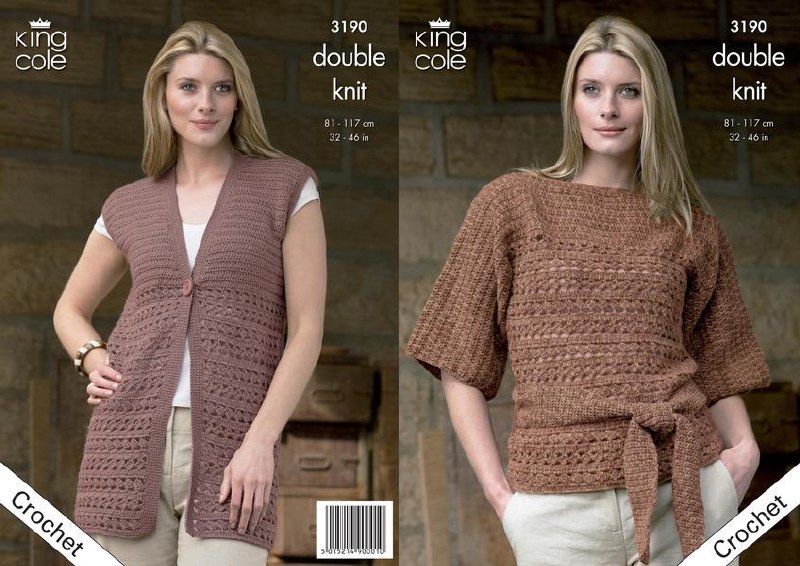 King Cole DK 3190 Crochet