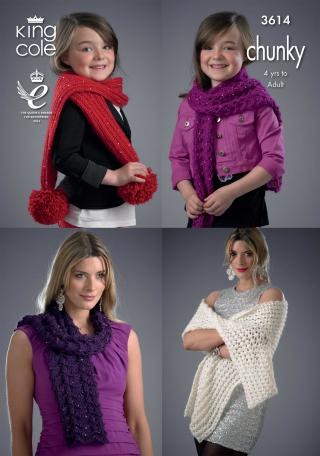King Cole Chunky Acc 3614 Dis