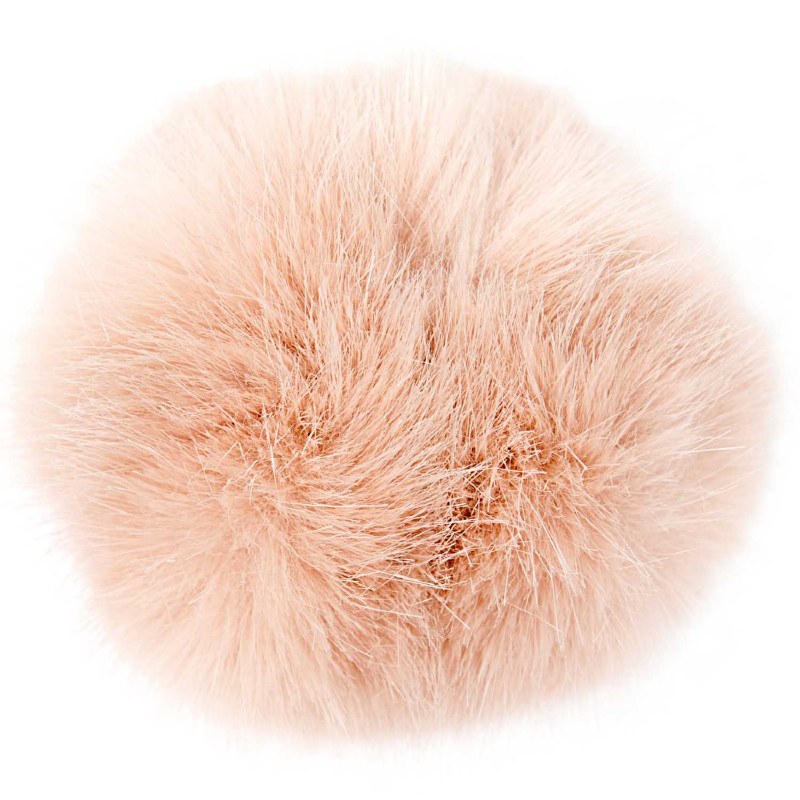 Rico Fake Fur Pompom 10cm Powd