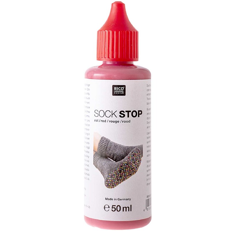 Rico Sock Stop Red
