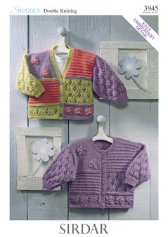 Sirdar 3945 Dk cardigans