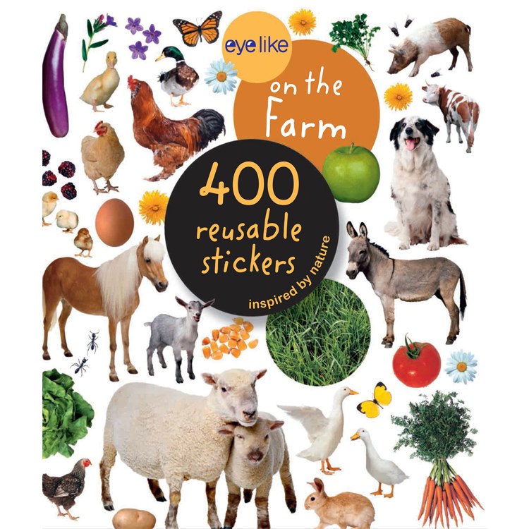 Farm Re-usable Stickers