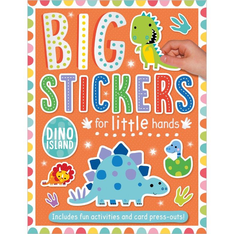 Dino Island Big Stickers