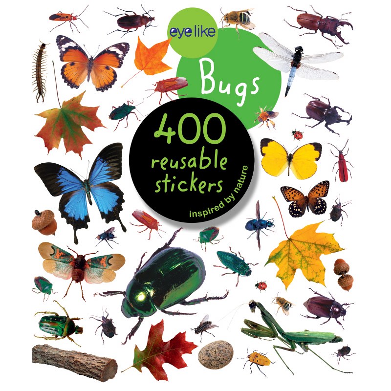 Bugs Re-usable Stickers