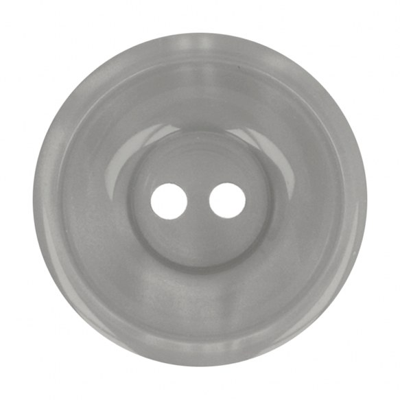 Button Round 20mm Grey