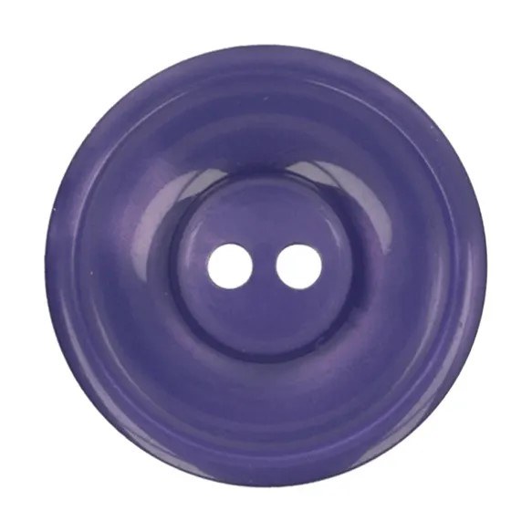 Button Round 20mm Purple
