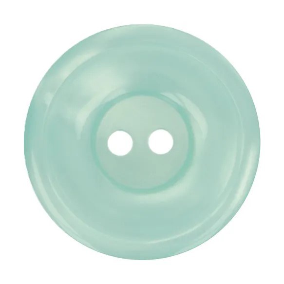 Button Round 20mm Green