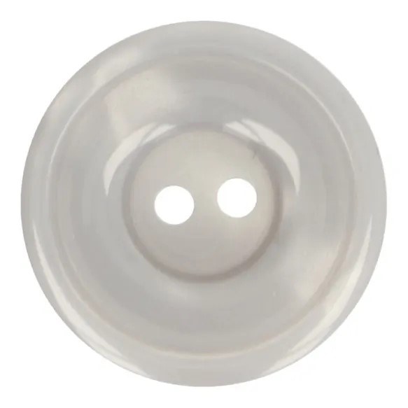 Button Round 22.5mm Grey