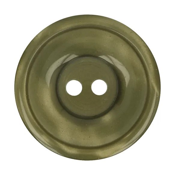 Button Round 22.5mm Green