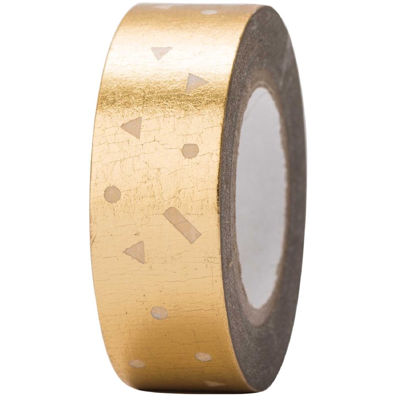 Tape Confetti Gold, Hot Foil