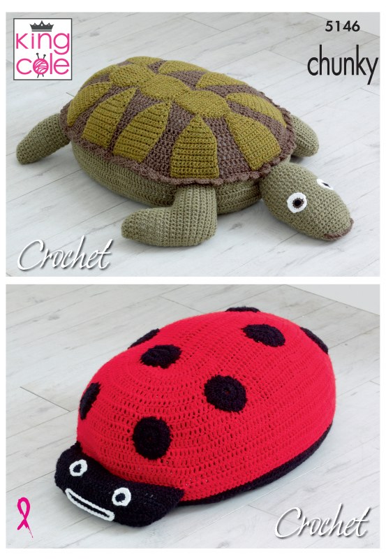 KC 5146 Ladybird &amp; Turtle Poof