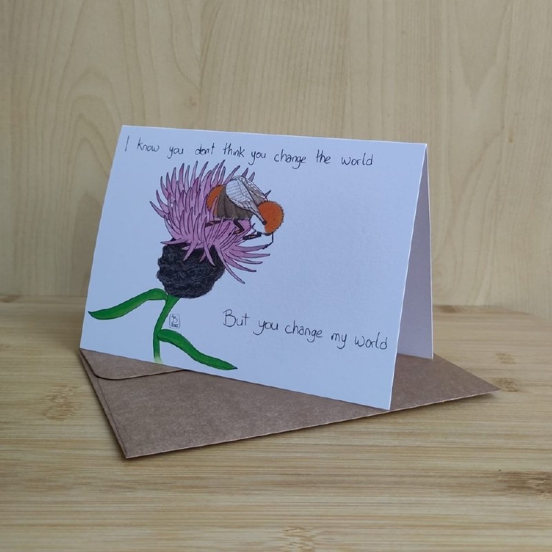 JNC Bee Greeting Card