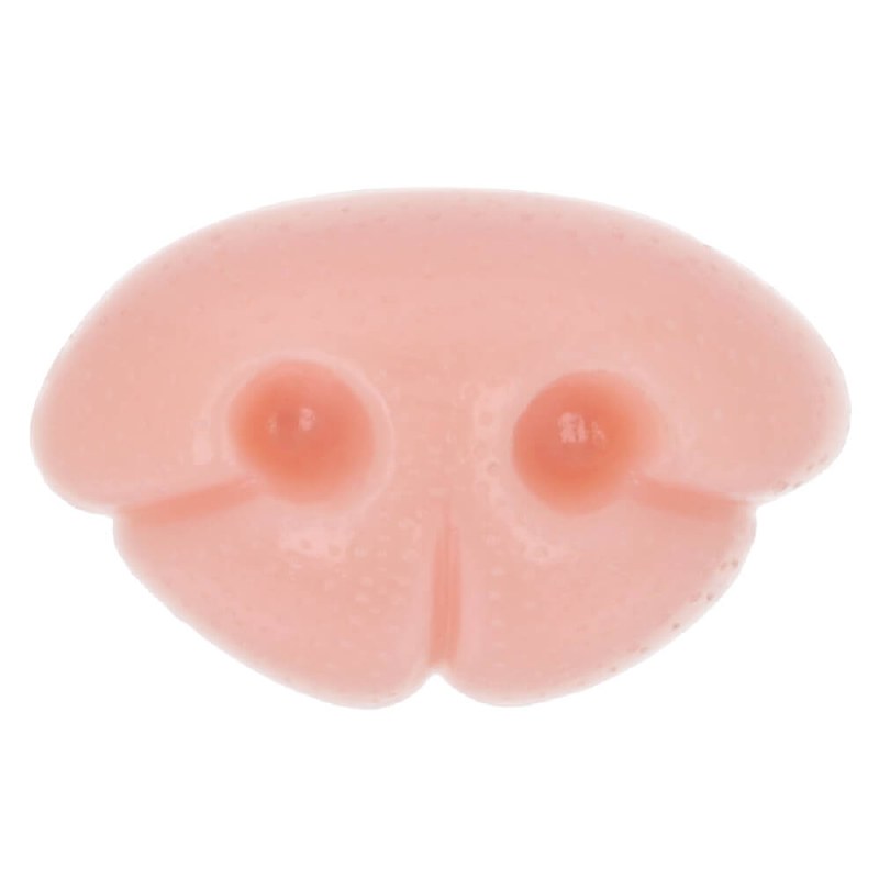 Animal Noses 18mm Pink singly