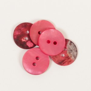 Drops Button 605 Round Red 15m