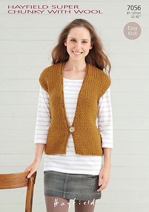 Hayfield 7056 Spr Ch WW W'coat