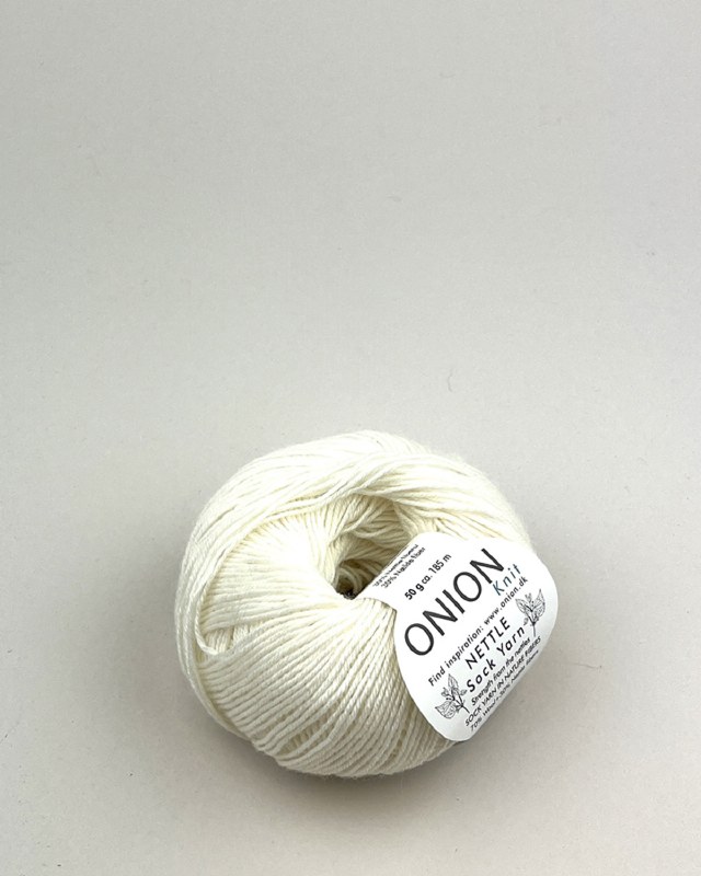 Onion Nettle Sock 01 Off-White
