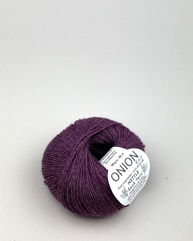 Onion Nettle Sock 26 Lilac