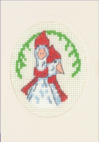 Permin Card kit Santa Ducks