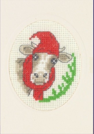 Permin Card kit Cosy Cow