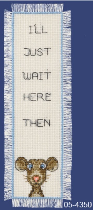 Permin Bookmark kit Wait