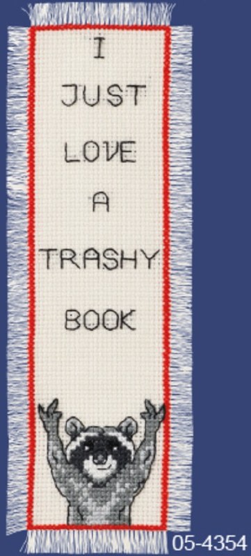 Permin Bookmark kit Trashy