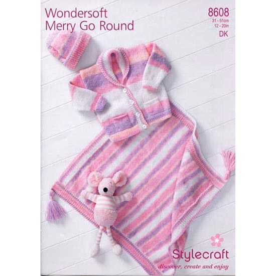 Stylecraft 8608 MerryGoR Cardi