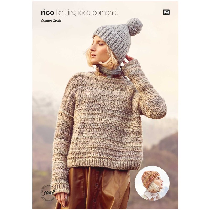 Rico 1048 Sweater/Hat Smile SC