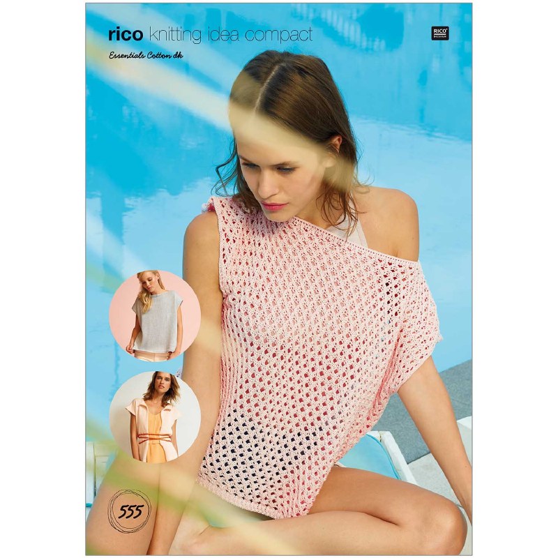 Rico 555 Square Top/cardi dk d