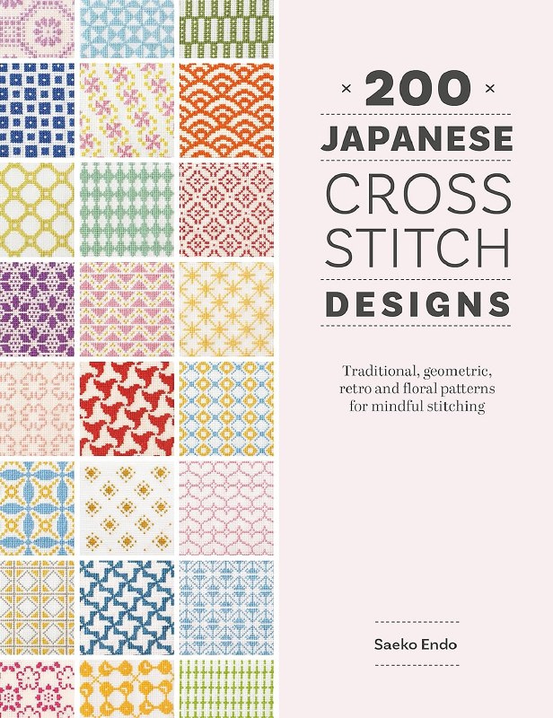 200 Japanese Cross Stitch Desi