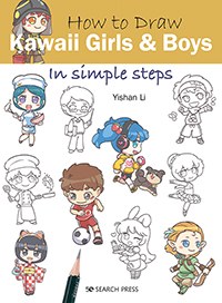 How to Draw Kawaii Girls &amp; Boy