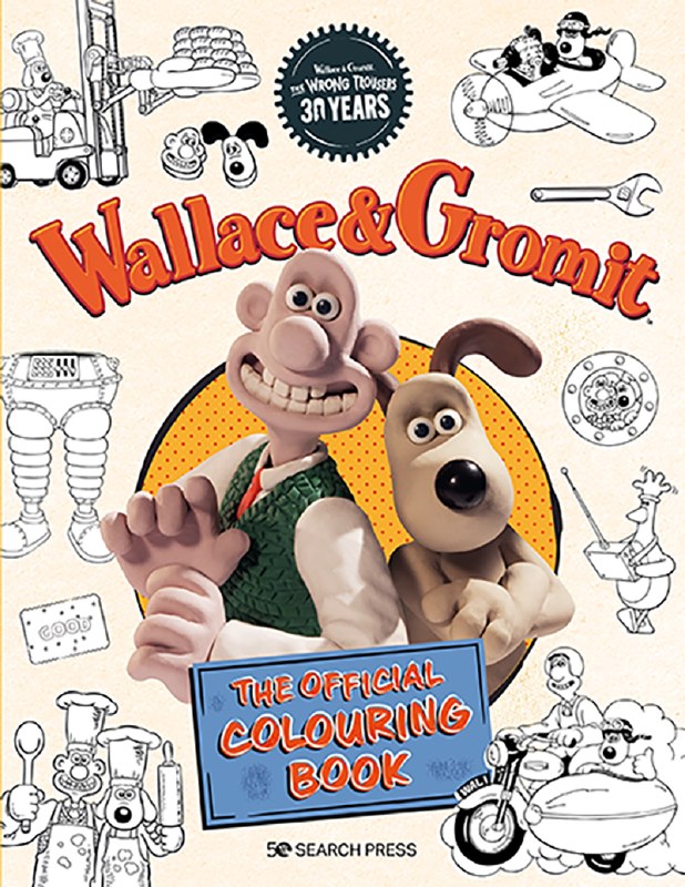 Wallace &amp; Gromit Colour Book